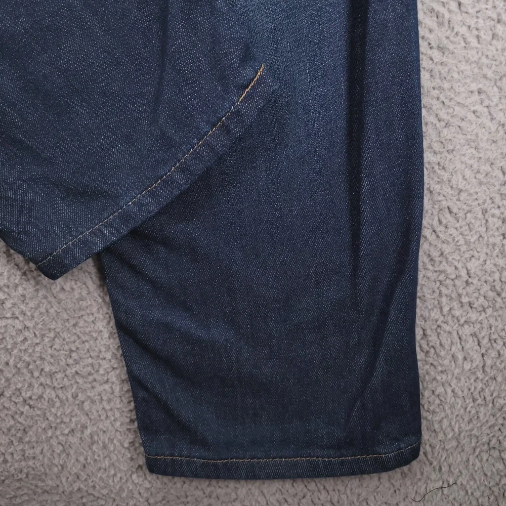 LEVIS 541 Jeans Mens Size 33x32 Athletic Fit Tapered Leg Dark Wash Stretch Denim